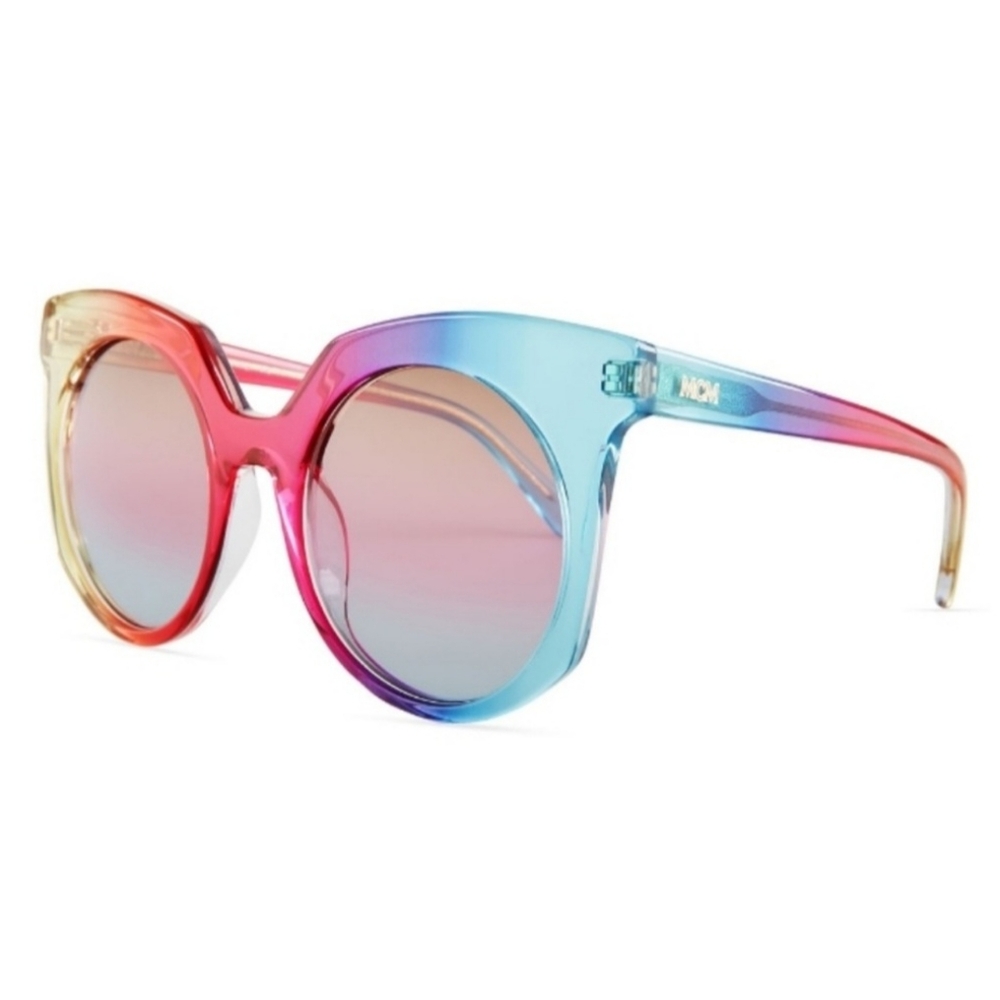 MCM Punk Rainbow Cat-Eye Sunglasses RARE - Picture 9 of 14